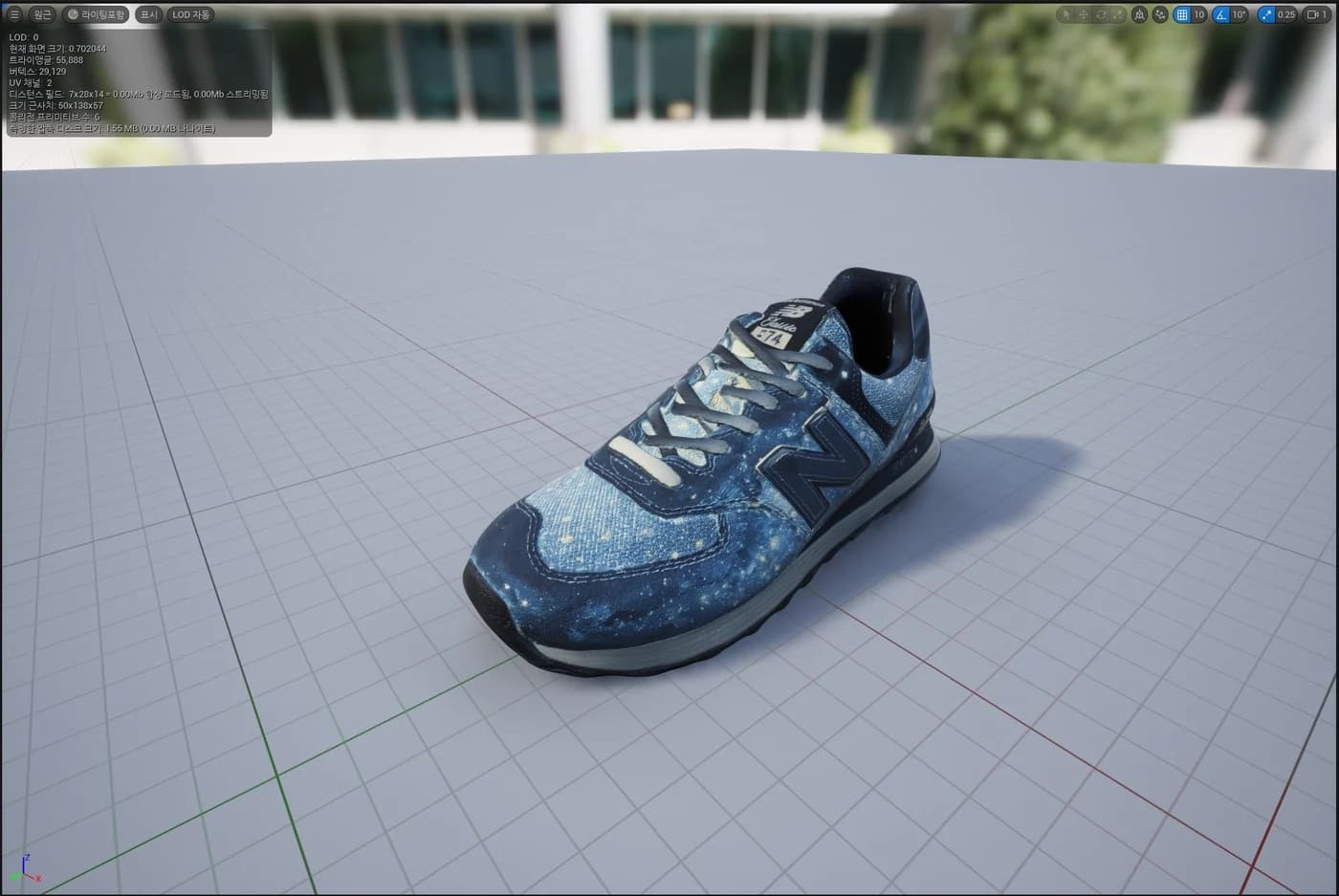 Visual quality test in Unreal Engine