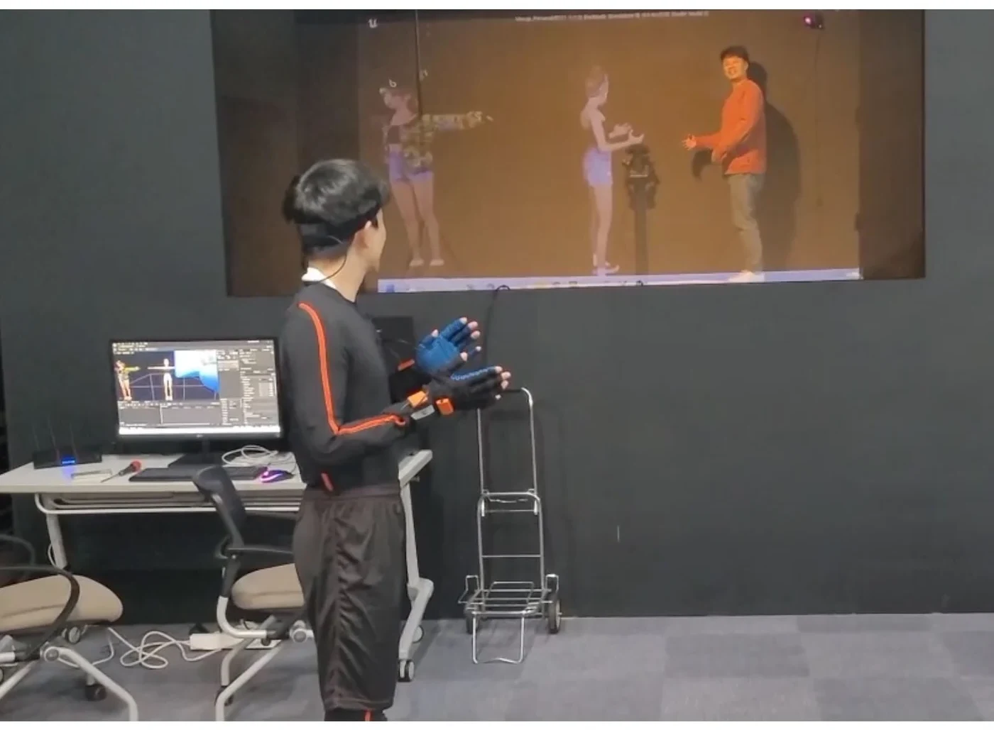 XSENSE motion-capture demo